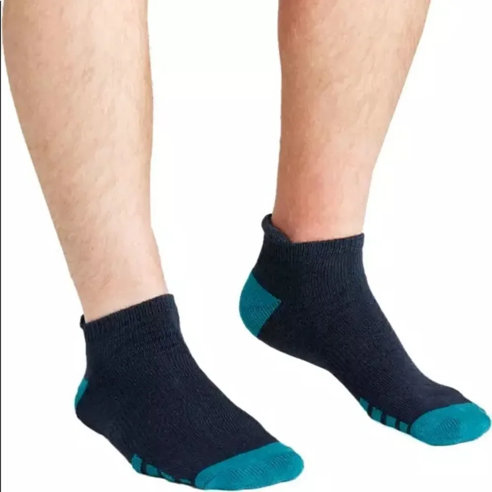 3 Pack- F&S Men's Cozy Explorer Low Cut Socks
